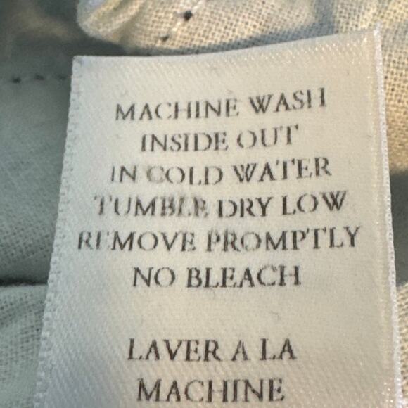 Frank & Eileen Womens Wicklow Jeans Trouser Style Raw Hem Stretch Denim Size 6 - Picture 11 of 11